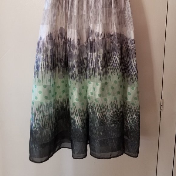 2x Raya Sun Juniors Poly Chiffon Smock Sundresses - Picture 5 of 6